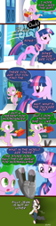 Size: 1600x6400 | Tagged: safe, artist:gashiboka, derpibooru import, spike, twilight sparkle, dragon, clothes, comic, michael jackson, shoes