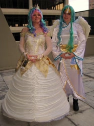 Size: 2014x2697 | Tagged: safe, artist:tempestfae, princess celestia, human, cosplay, irl, irl human, photo