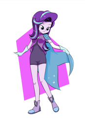 Size: 906x1300 | Tagged: safe, artist:twilite-sparkleplz, starlight glimmer, equestria girls, cape, clothes, crossover, female, glimmer (she-ra), namesake, she-ra, she-ra and the princesses of power, solo