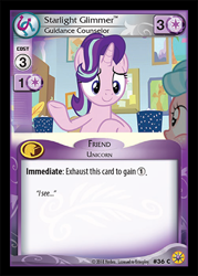 Size: 344x480 | Tagged: safe, starlight glimmer, pony, unicorn, card, ccg, enterplay, guidance counselor, merchandise, official, trading card