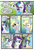 Size: 1024x1497 | Tagged: safe, artist:kazziepones, artist:zaron, derpy hooves, rarity, oc, oc:lonely hooves, pegasus, pony, unicorn, comic:lonely hooves, female, glasses, mare