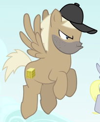 Size: 490x598 | Tagged: safe, screencap, crafty crate, derpy hooves, pegasus, pony, feeling pinkie keen, female, mare