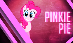 Size: 2500x1500 | Tagged: safe, artist:sirius-sdz, artist:sprakle, pinkie pie, earth pony, pony, solo, vector, wallpaper