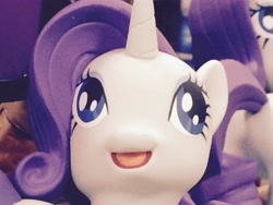 Size: 3264x2448 | Tagged: safe, rarity, derp, faic, irl, merchandise, photo, photography, piggy bank, rarara, you could have stopped it