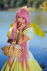 Size: 803x1204 | Tagged: safe, fluttershy, human, cosplay, irl, irl human, photo, solo