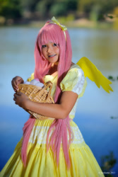 Size: 803x1204 | Tagged: safe, fluttershy, human, cosplay, irl, irl human, photo, solo