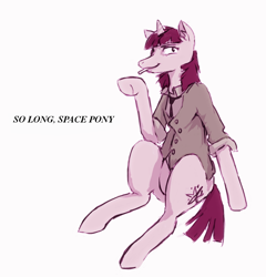 Size: 800x835 | Tagged: artist needed, source needed, safe, derpibooru import, twilight sparkle, cowboy bebop, crossover, feels, see you space cowboy, solo, spike spiegel