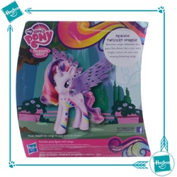 Size: 750x750 | Tagged: safe, derpibooru import, twilight sparkle, twilight sparkle (alicorn), alicorn, pony, brushable, fantastic flutters, female, mare, official, rainbow power, toy