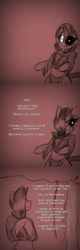 Size: 608x1890 | Tagged: safe, artist:lil miss jay, rarity, anthro, lil-miss rarity, ask lil miss rarity, clothes, dress, scar, tumblr