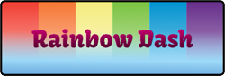 Size: 607x207 | Tagged: safe, derpibooru import, rainbow dash, banner, no pony, signature, text, text only