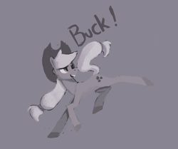 Size: 928x775 | Tagged: safe, artist:enma-darei, applejack, earth pony, pony, monochrome, solo