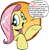 Size: 421x431 | Tagged: safe, idw, fluttershy, pegasus, pony, bad advice fluttershy, blue eyes, dialogue, exploitable meme, female, korn, mare, meme, open mouth, pink mane, raised hoof, raised leg, religion in the comments, simple background, smiling, solo, speech bubble, talking to viewer, this will end in tears, underhoof, yellow coat, youtube