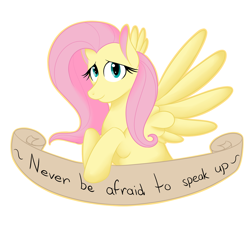 Size: 1280x1172 | Tagged: safe, artist:skysoarer354, fluttershy, pegasus, pony, female, mare, old banner, solo