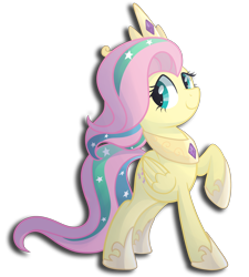 Size: 1540x1708 | Tagged: safe, artist:drawntildawn, fluttershy, pegasus, pony, looking at you, raised hoof, shylestia, simple background, solo, transparent background