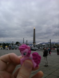 Size: 3120x4160 | Tagged: safe, artist:pims1978, pinkie pie, france, irl, photo, ponies around the world, toy