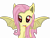 Size: 4000x3000 | Tagged: safe, artist:law44444, fluttershy, pegasus, pony, female, flutterbat, mare, solo