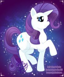 Size: 900x1080 | Tagged: dead source, safe, artist:lovexparody, rarity, pony, unicorn, deviantart watermark, female, mare, obtrusive watermark, solo, watermark