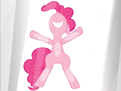 Size: 1600x1200 | Tagged: safe, artist:kuren247, pinkie pie, earth pony, pony, against glass, happy, solo