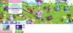 Size: 2436x1125 | Tagged: safe, flam, starlight glimmer, changedling, changeling, pony, unicorn, gameloft, gem