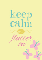 Size: 1240x1754 | Tagged: safe, artist:verygood91, fluttershy, keep calm and flutter on, keep calm, keep calm and carry on, no pony, parody, poster, solo