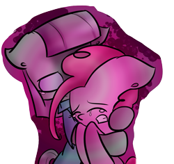 Size: 837x791 | Tagged: dead source, safe, artist:punguinallyes, maud pie, pinkie pie, earth pony, pony, comforting, crying, hug