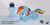 Size: 4000x2000 | Tagged: safe, artist:dfectivedvice, artist:wodahseht, derpibooru import, rainbow dash, pegasus, pony, 404, clock, http status code, insomnia, solo