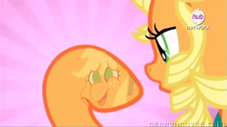 Size: 667x373 | Tagged: artist needed, source needed, safe, edit, screencap, applejack, earth pony, pony, simple ways, applejewel, hooves, shiny, shiny hoof