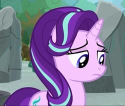 Size: 848x720 | Tagged: safe, screencap, starlight glimmer, pony, unicorn, shadow play, cutie mark, female, mare, sad, solo