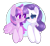 Size: 755x694 | Tagged: safe, derpibooru import, rarity, twilight sparkle, twilight sparkle (alicorn), alicorn, pony, unicorn, blushing, female, lesbian, mare, rarilight, shipping