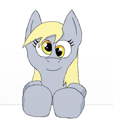 Size: 1000x1100 | Tagged: safe, artist:eulicious, derpy hooves, pegasus, pony, female, looking at you, mare, simple background, solo