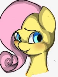 Size: 270x354 | Tagged: safe, artist:skippy_the_moon, fluttershy, pegasus, pony, female, mare, pixiv, solo