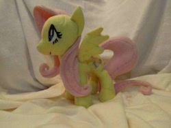 Size: 1000x750 | Tagged: safe, artist:allyclaw, fluttershy, irl, photo, plushie, solo