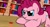 Size: 1280x702 | Tagged: safe, artist:sheandog, pinkie pie, earth pony, pony, behaving like a cat, laser pointer, solo