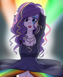 Size: 900x1100 | Tagged: safe, artist:silbersternenlicht, rarity, equestria girls, rainbow rocks, solo