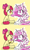 Size: 1280x2134 | Tagged: safe, artist:arielsbx, apple bloom, princess celestia, alicorn, pony, ask little applebloom, ask princess moe-lestia, boop, cewestia, comic, cute, filly