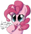 Size: 1142x1232 | Tagged: safe, artist:dotkwa, pinkie pie, earth pony, pony, female, mare, pink coat, pink mane, pixiv, solo