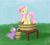 Size: 1970x1785 | Tagged: safe, artist:schnitzellover, fluttershy, spike, dragon, pegasus, pony, grape juice, unamused