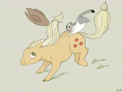 Size: 6696x5040 | Tagged: safe, artist:anomalia-magnetica, applejack, earth pony, pony, absurd resolution, female, mare