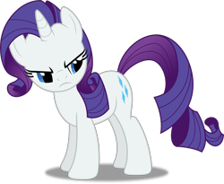 Size: 3666x3000 | Tagged: safe, artist:dashiesparkle, rarity, pony, unicorn, stare master, simple background, solo, transparent background, vector