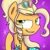 Size: 1000x1000 | Tagged: safe, artist:jayivee, applejack, earth pony, pony, simple ways, alternate hairstyle, applejewel, bust, portrait, solo