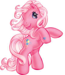 Size: 400x465 | Tagged: safe, pinkie pie, pinkie pie (g3), earth pony, pony, g3, female, mare, simple background, solo, white background