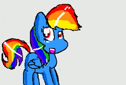 Size: 320x216 | Tagged: safe, derpibooru import, rainbow dash, pegasus, pony, 3ds, cute, happy