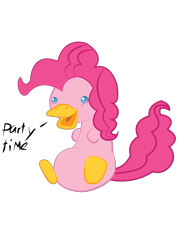 Size: 1343x1900 | Tagged: safe, artist:dualx, pinkie pie, platypus, solo, species swap