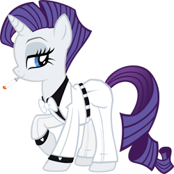 Size: 8906x8903 | Tagged: safe, artist:tygerbug, rarity, pony, unicorn, absurd resolution, cigarette, cigarette holder, crossover, dc comics, desire, sandman, smoking, solo