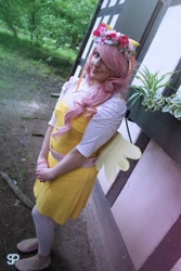 Size: 640x960 | Tagged: safe, artist:luminacosplay, fluttershy, human, cosplay, irl, irl human, photo, solo