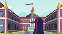 Size: 1024x566 | Tagged: safe, derpibooru import, screencap, spike, twilight sparkle, equestria girls