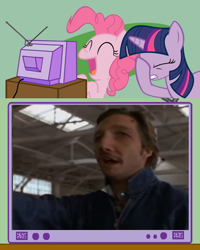 Size: 480x600 | Tagged: safe, pinkie pie, earth pony, pony, 8 million ways to die, exploitable meme, jeff bridges, meme, obligatory pony, tv meme, youtube poop