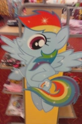 Size: 1350x2048 | Tagged: safe, derpibooru import, rainbow dash, clothes section, display, irl, photo, target (store)