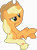 Size: 10375x13857 | Tagged: safe, artist:nosfrat, applejack, earth pony, pony, fall weather friends, absurd resolution, simple background, sitting, solo, transparent background, vector