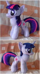 Size: 800x1476 | Tagged: safe, artist:sewyouplushiethings, derpibooru import, twilight sparkle, irl, photo, plushie